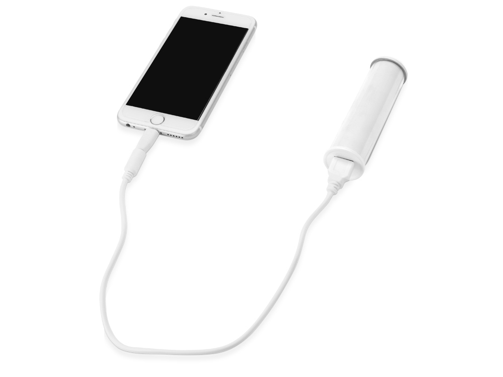 Портативное зарядное устройство Уайт, 3000 mAh