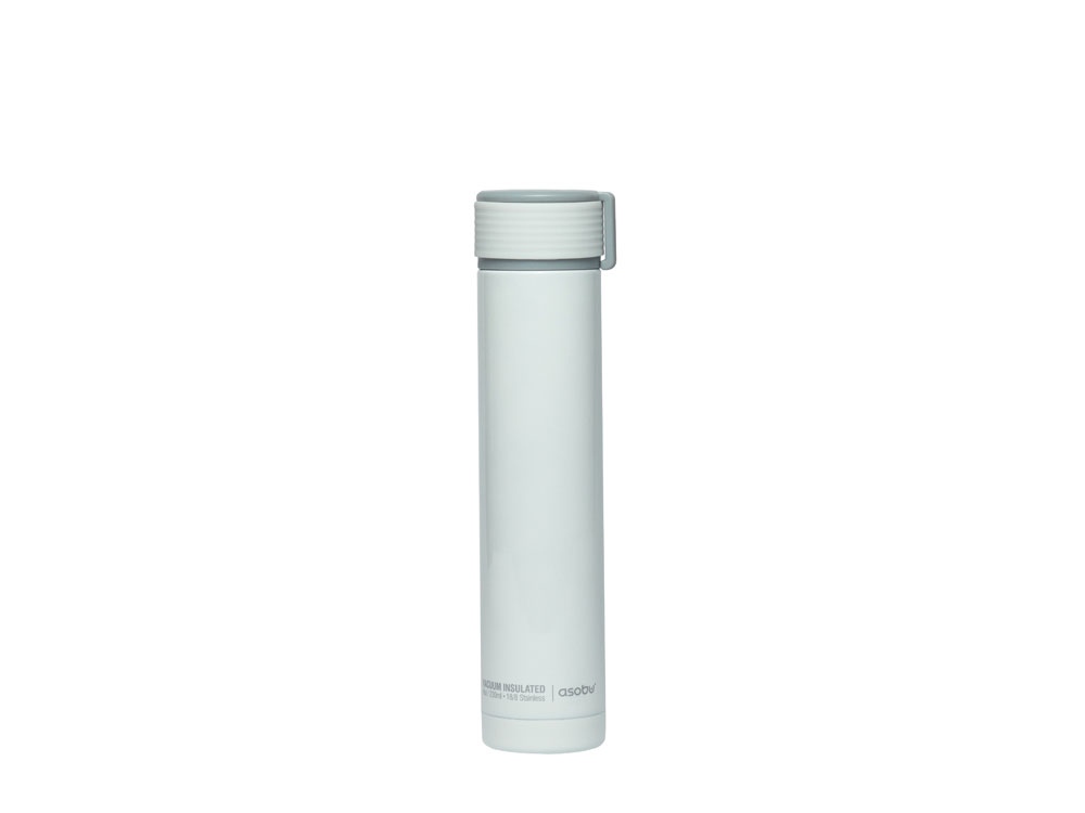 Вакуумный термос с петелькой SKINNY MINI, 230 мл с логотипом Asobu | Print Logo