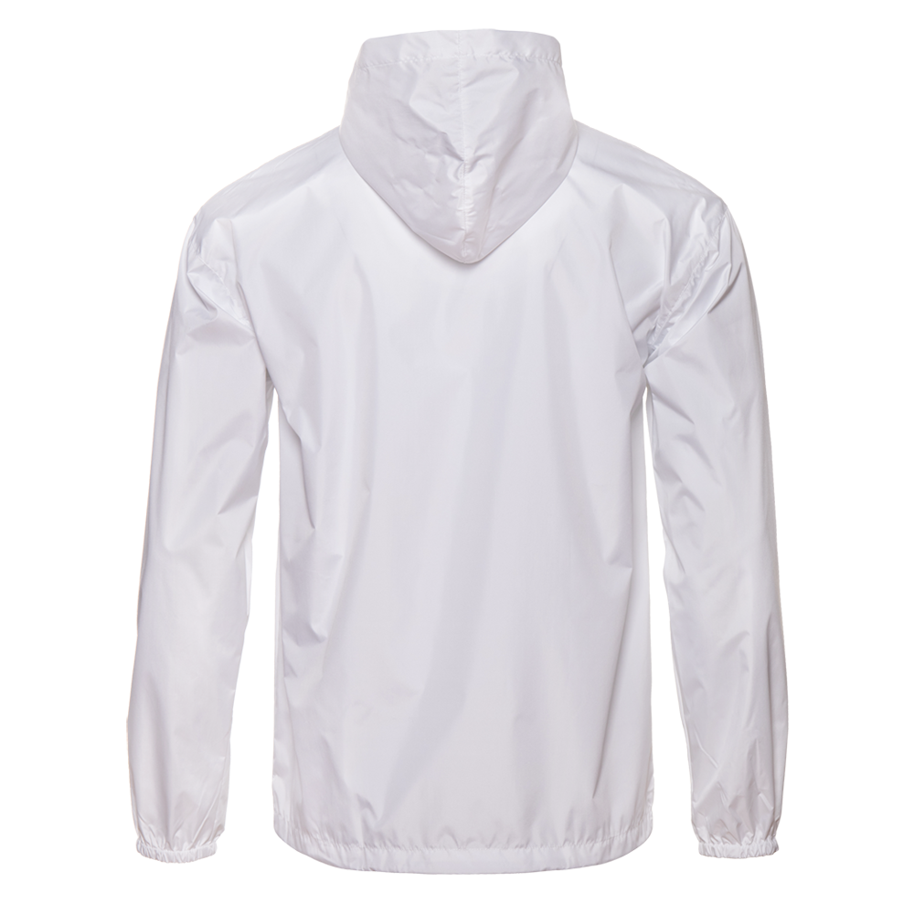 Ветровка унисекс STAN дюспо 210T, 85, 59, Белый,  (10/1)  (52/XL)