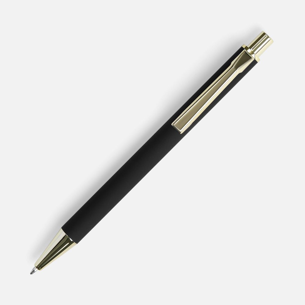 Ручка шариковая Lobby Soft Touch Gold