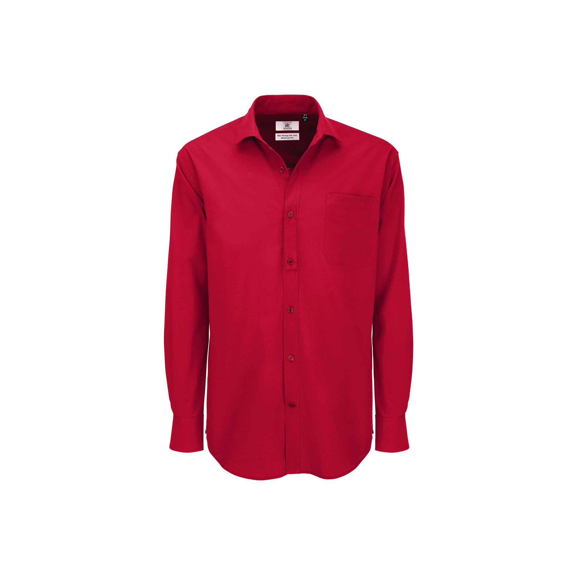 Рубашка мужская с длинным рукавом Heritage LSL/men фото на сай е Print Logo.