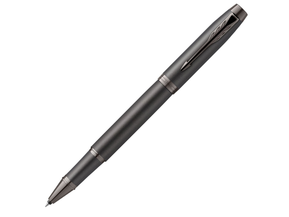 Ручка роллер Parker IM Monochrome Black с логотипом Parker | Print Logo