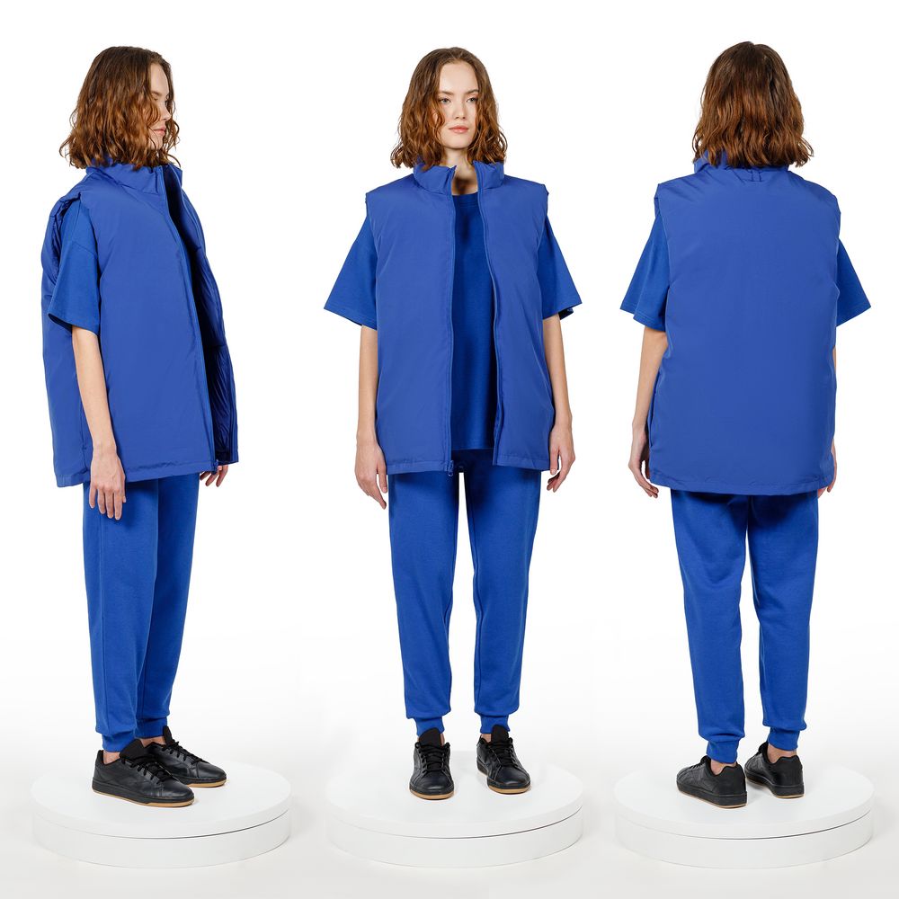 Жилет двусторонний V2, синий, размер 3XL/4XL