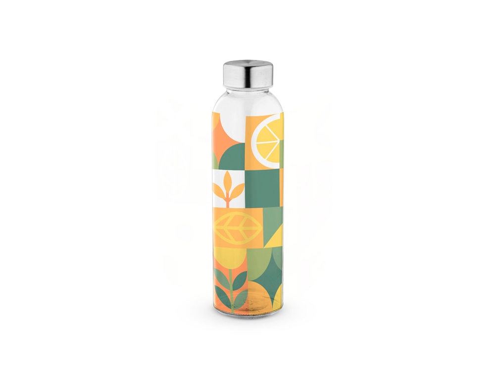 SOLER. 500ml glass bottle, прозрачный