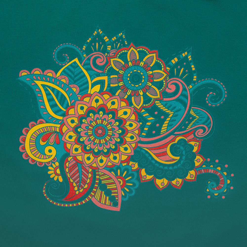 Футболка «Узор» — пример нанесения логотипа (CoolColor) | Print Logo