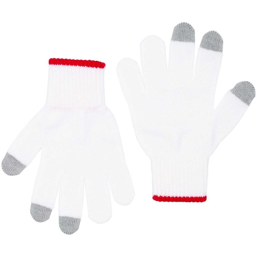 Сенсорные перчатки на заказ Guanti Tok, полушерсть, размер L/XL