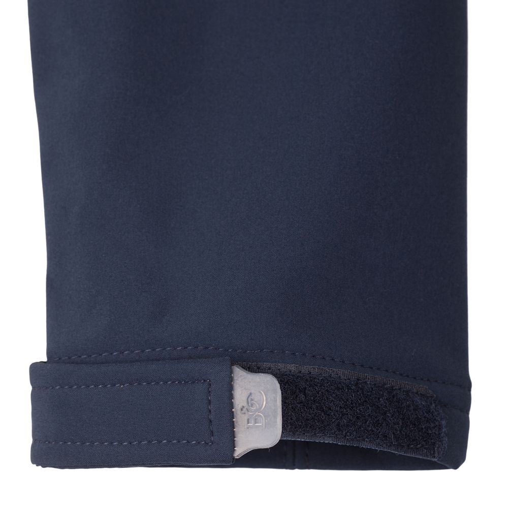 Куртка женская Hooded Softshell черная фото на сайте Print Logo.