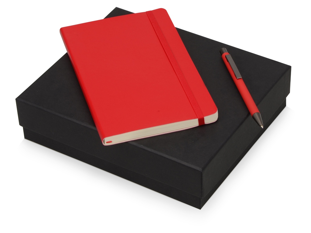 Подарочный набор Moleskine Van Gogh с блокнотом А5 Soft и ручкой с логотипом  | Print Logo