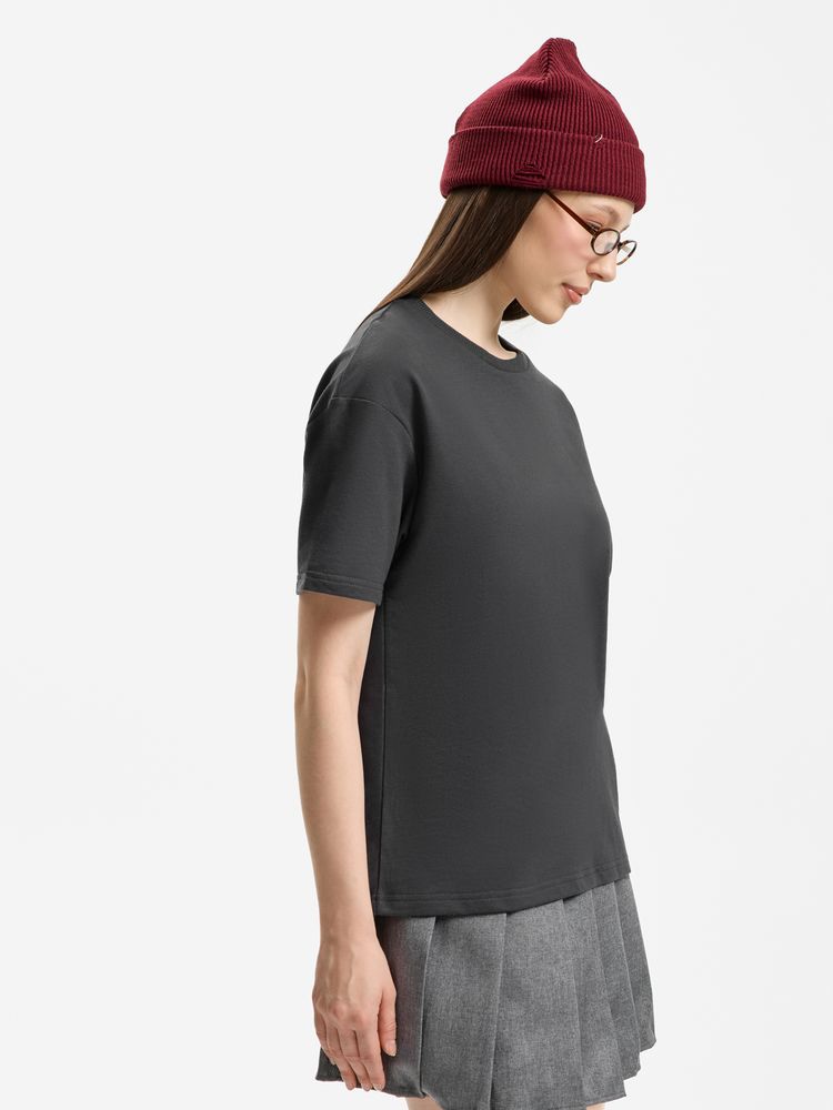 Футболка унисекс Durington, темно-серая (графит), размер XL/XXL