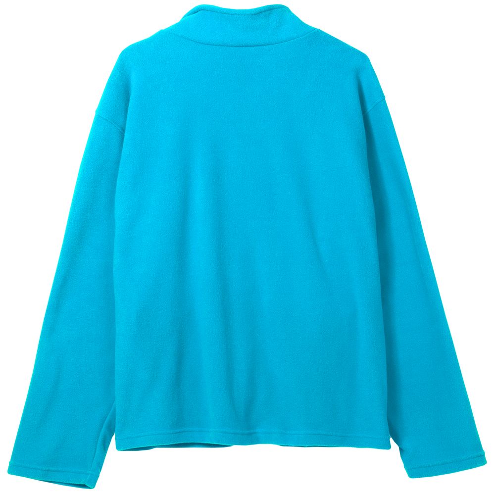 Куртка флисовая унисекс Manakin, бирюзовая, размер M/L