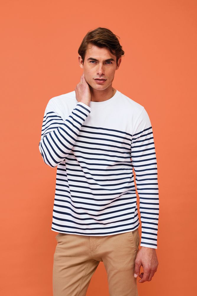 Футболка мужская с длинным рукавом Matelot LSL Men фото на сайте Print Logo.
