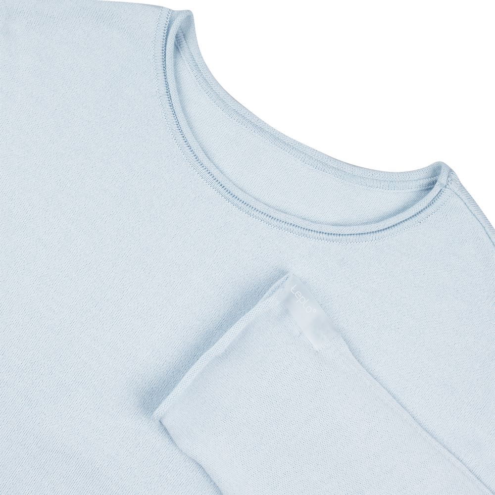 Лонгслив унисекс Siluetti Fuori, светло-голубой, размер L/XL