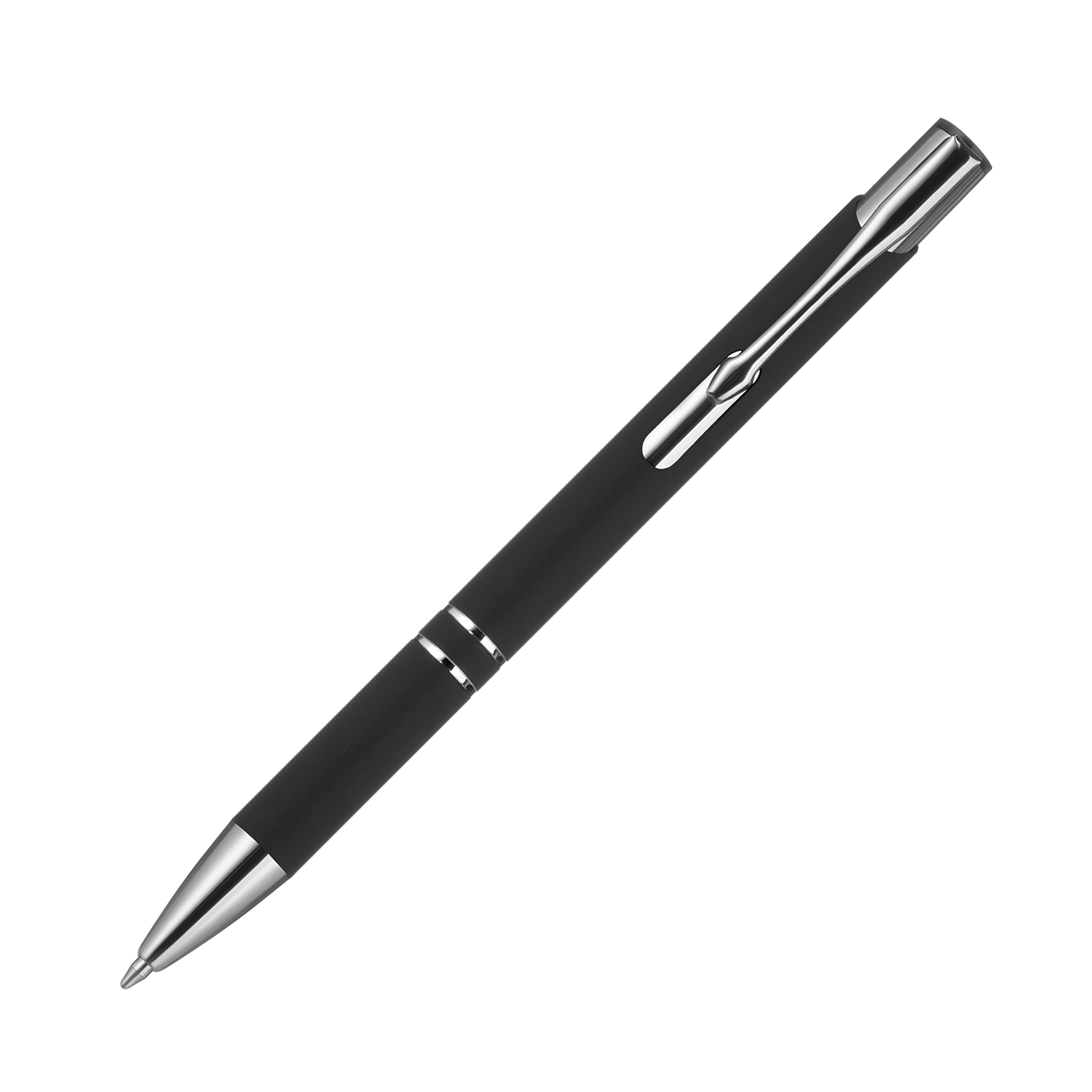 Шариковая ручка Альфа (Alpha), черная
