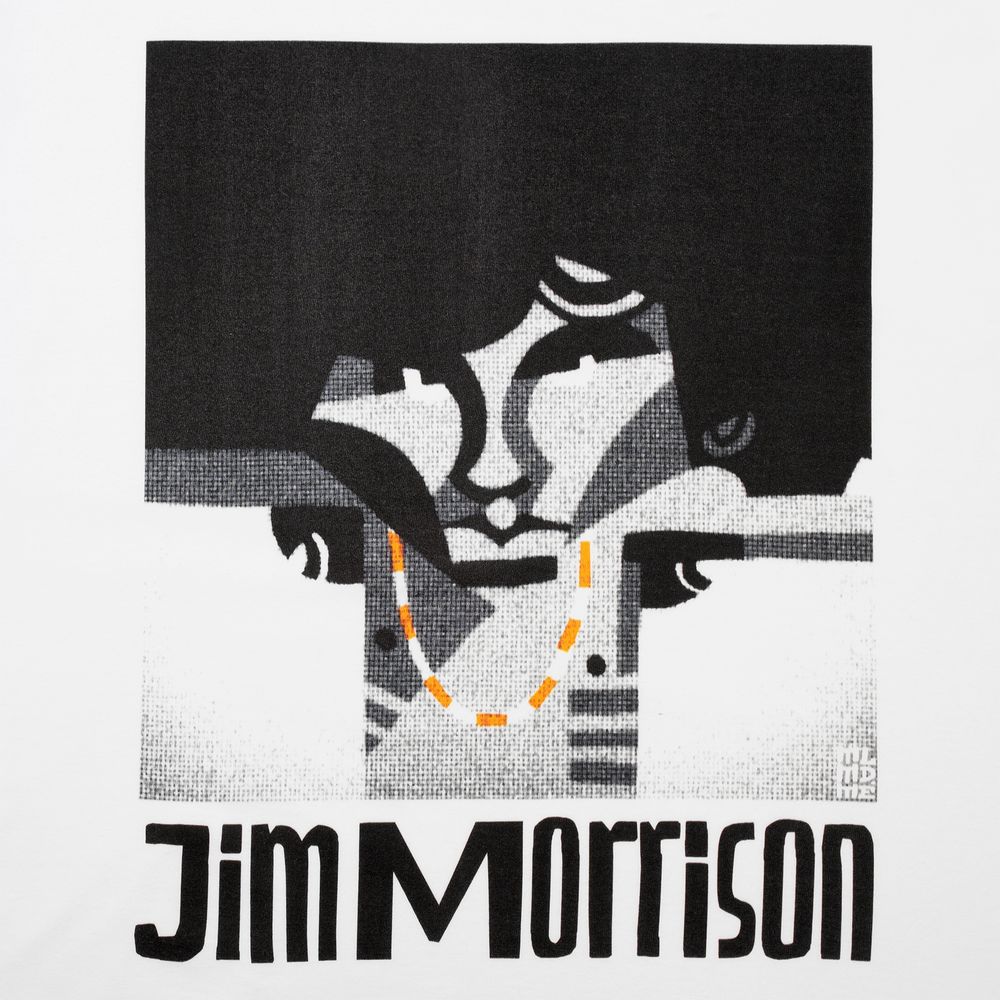 Футболка «Меламед. Jim Morrison», белая, размер XXL