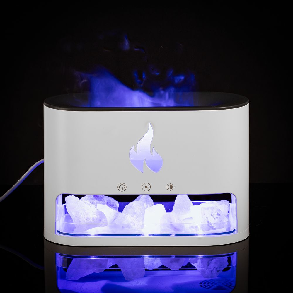 Увлажнитель-ароматизатор Fusion Blaze с имитацией пламени с логотипом Molti | Print Logo