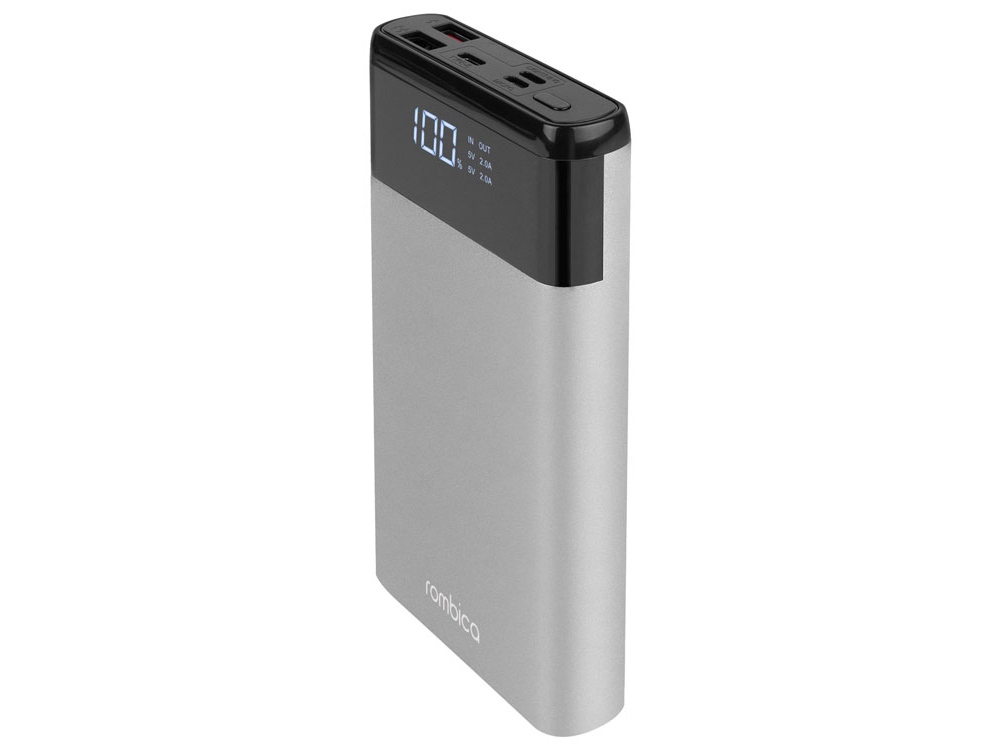 Внешний аккумулятор NEO TS200 Quick, 20000 mAh с логотипом Rombica | Print Logo