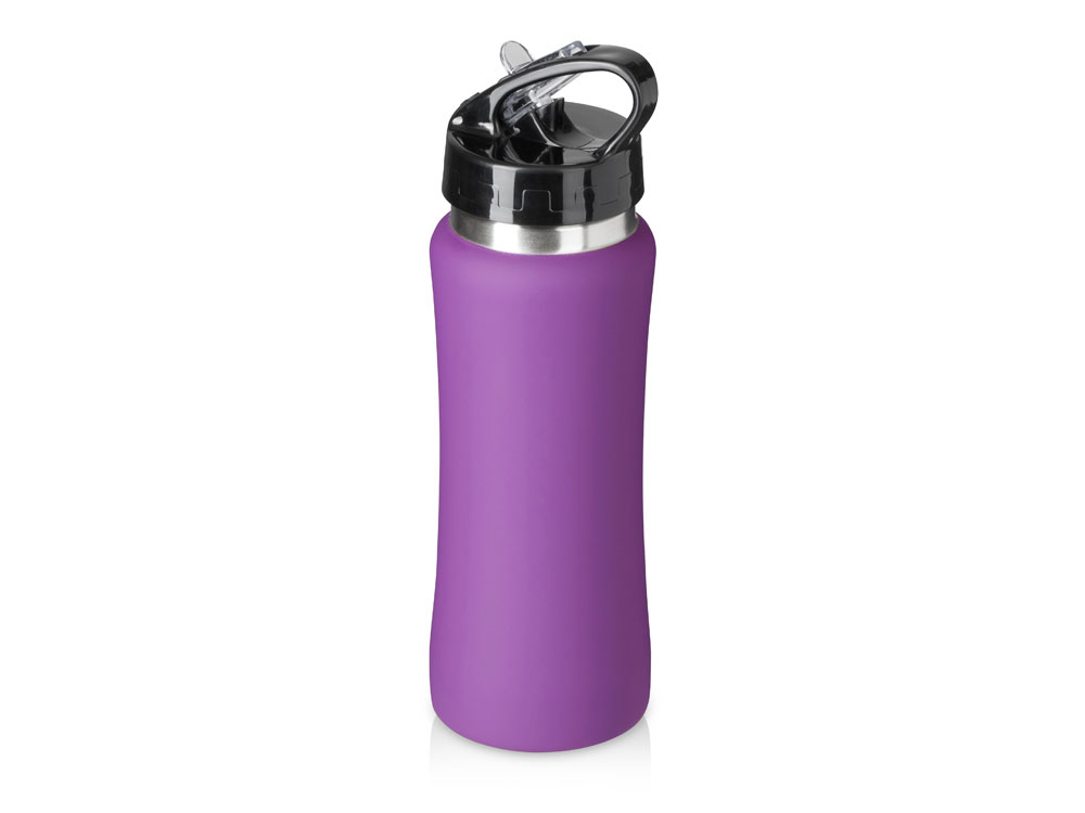 Бутылка для воды Bottle C1, сталь, soft touch, 600 мл с логотипом  | Print Logo