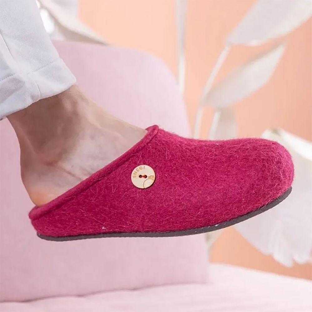 Домашние валенки Step, розовые (вереск), размер 44