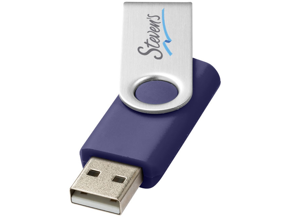 USB-флешка на 32 Гб Rotate Basic, ярко-синий