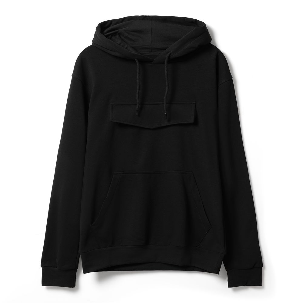 Худи унисекс с карманом на груди Chest Pocket фото на сайте Print Logo.