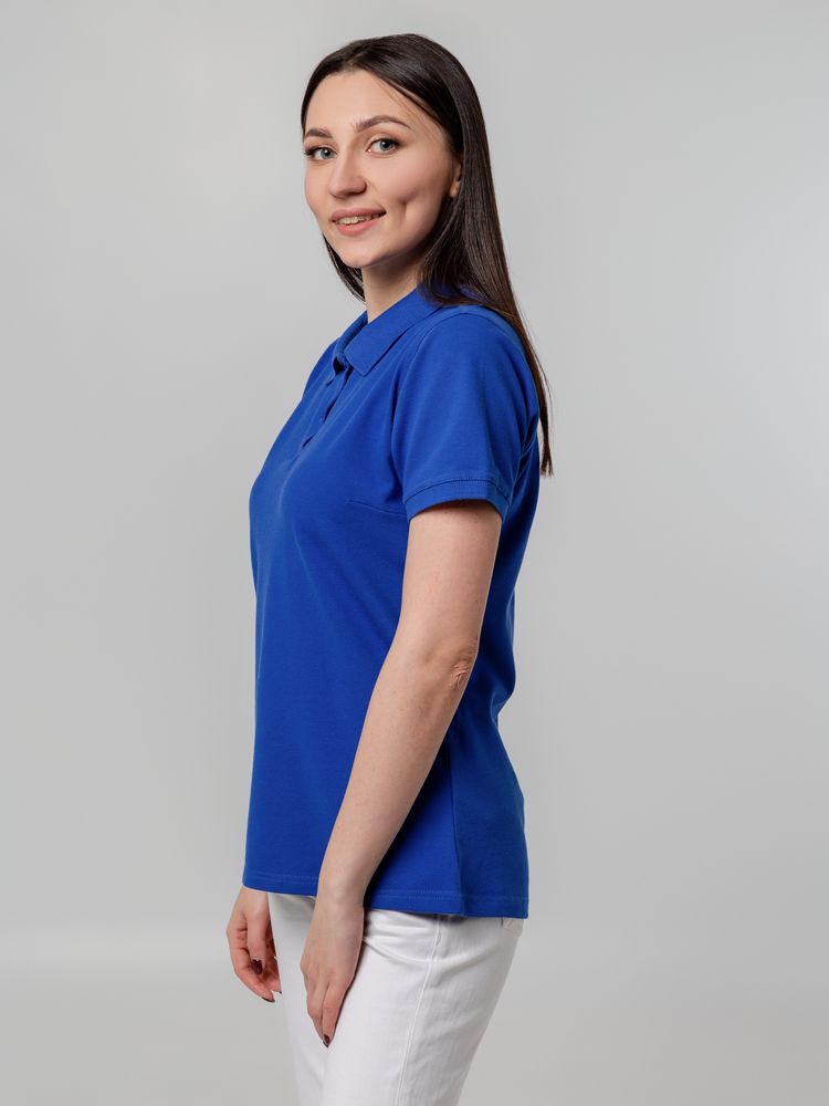 Рубашка поло женская Virma Stretch Lady, ярко-синяя, размер M