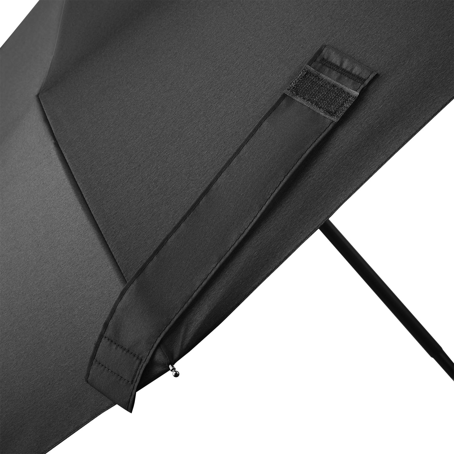 Зонт складной Леванте (Levante), серый фото на сайте Print Logo.