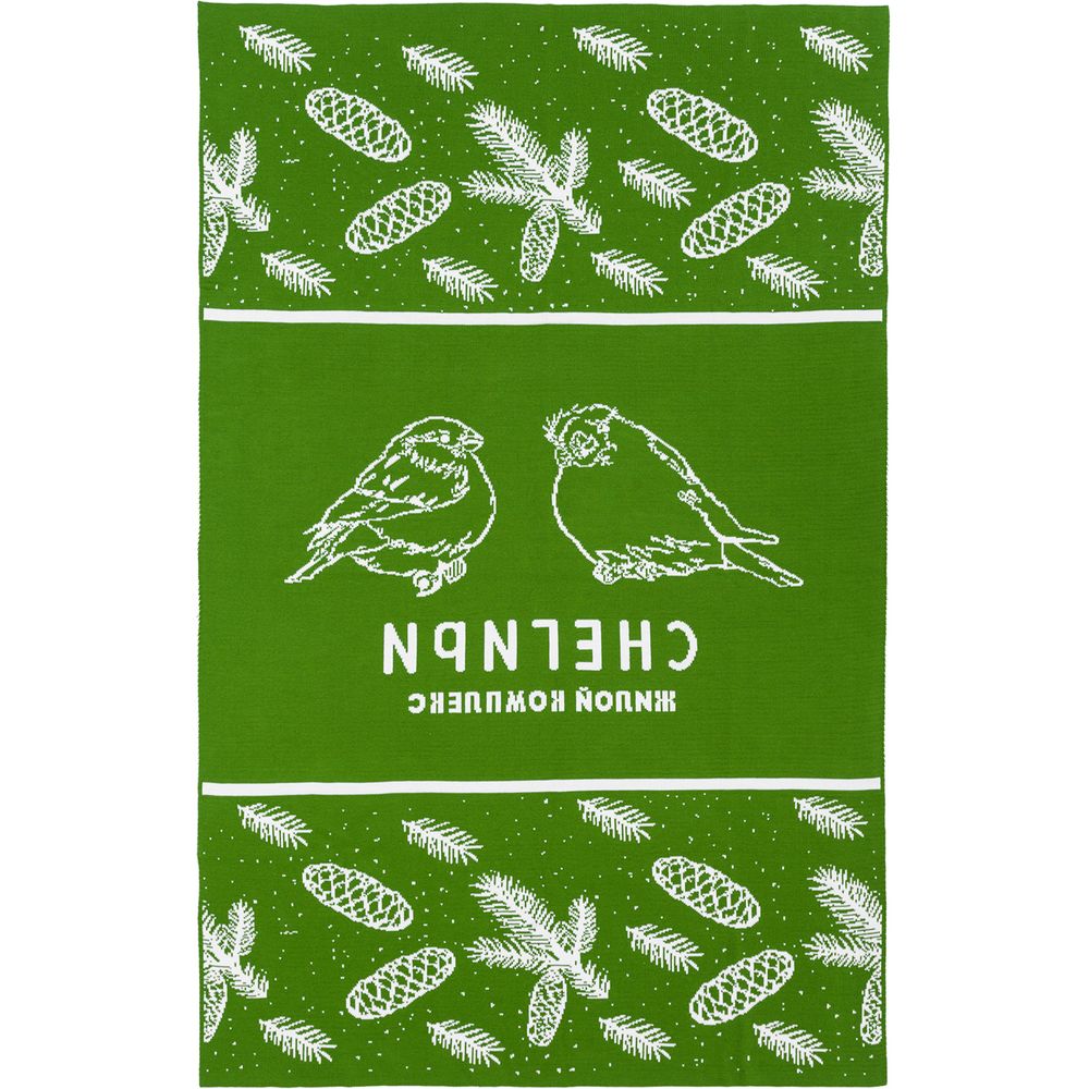 Плед на заказ Tricksy Net, 2 цвета, L фото на сайте Print Logo.