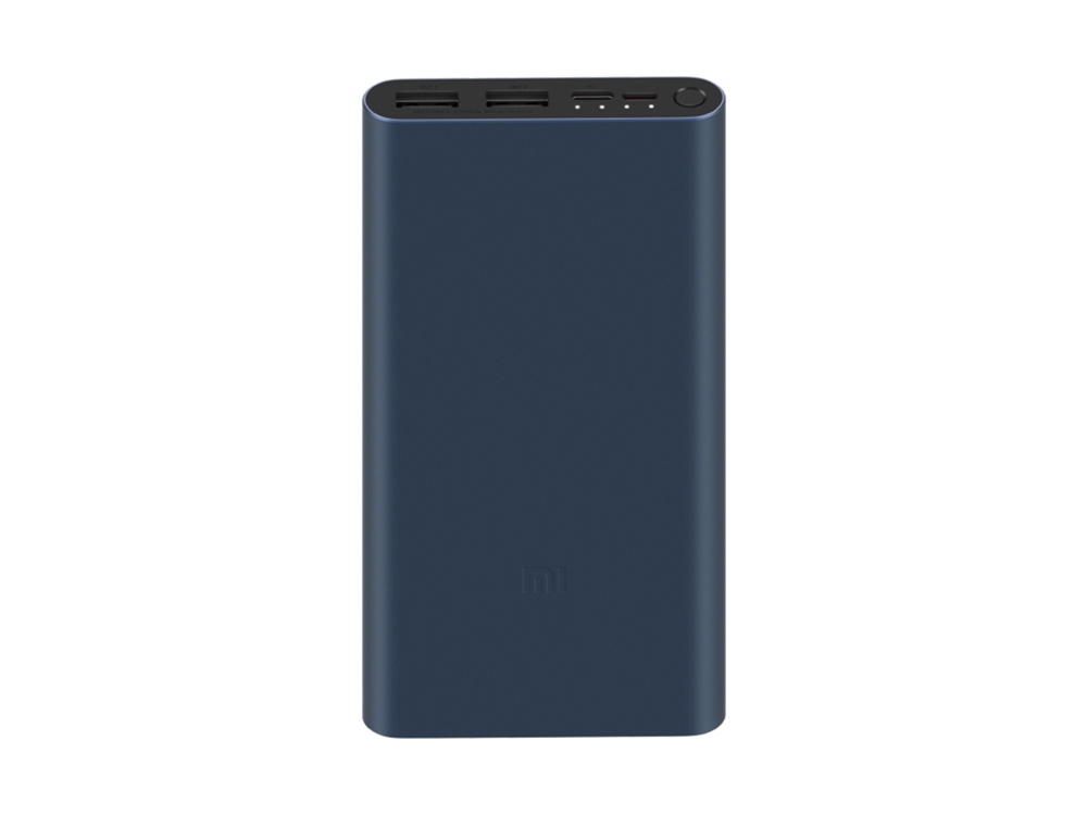 Внешний аккумулятор Mi Power Bank 3 18W Fast Charge, 10000 мАч с логотипом Xiaomi | Print Logo