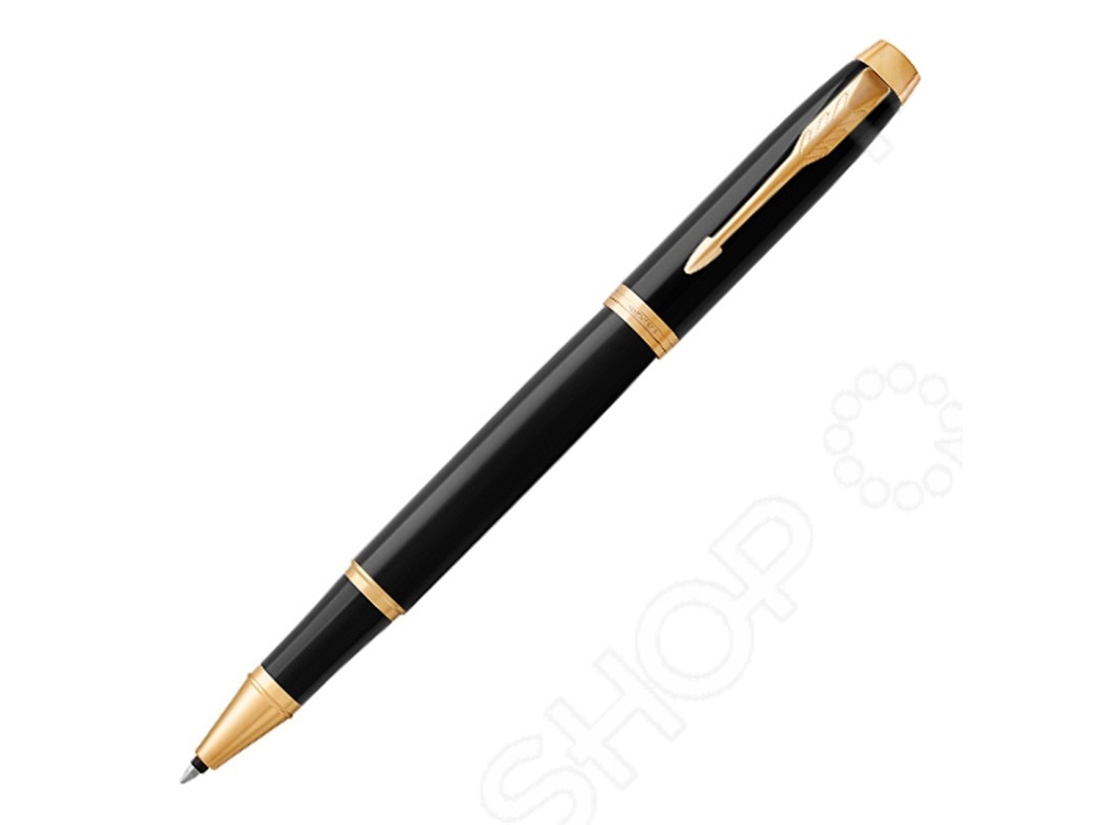 Ручка роллер Parker IM Core Black GT с логотипом Parker | Print Logo