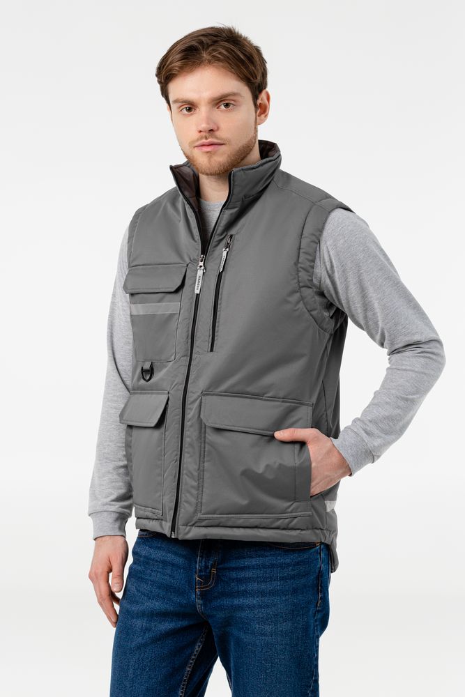 Жилет Firm Wear, серый, размер L