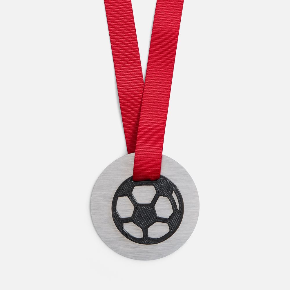 Медаль-конструктор Fundo с 3D-подвеской Sport — пример нанесения логотипа () | Print Logo