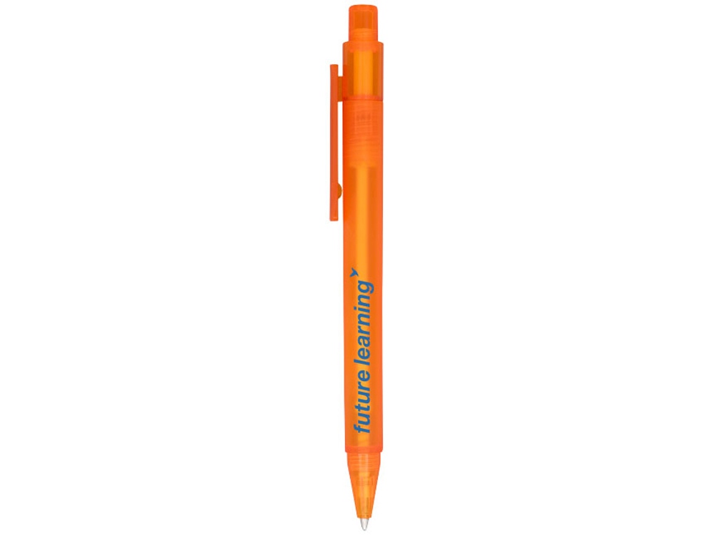 Перламутровая шариковая ручка Calypso, frosted orange