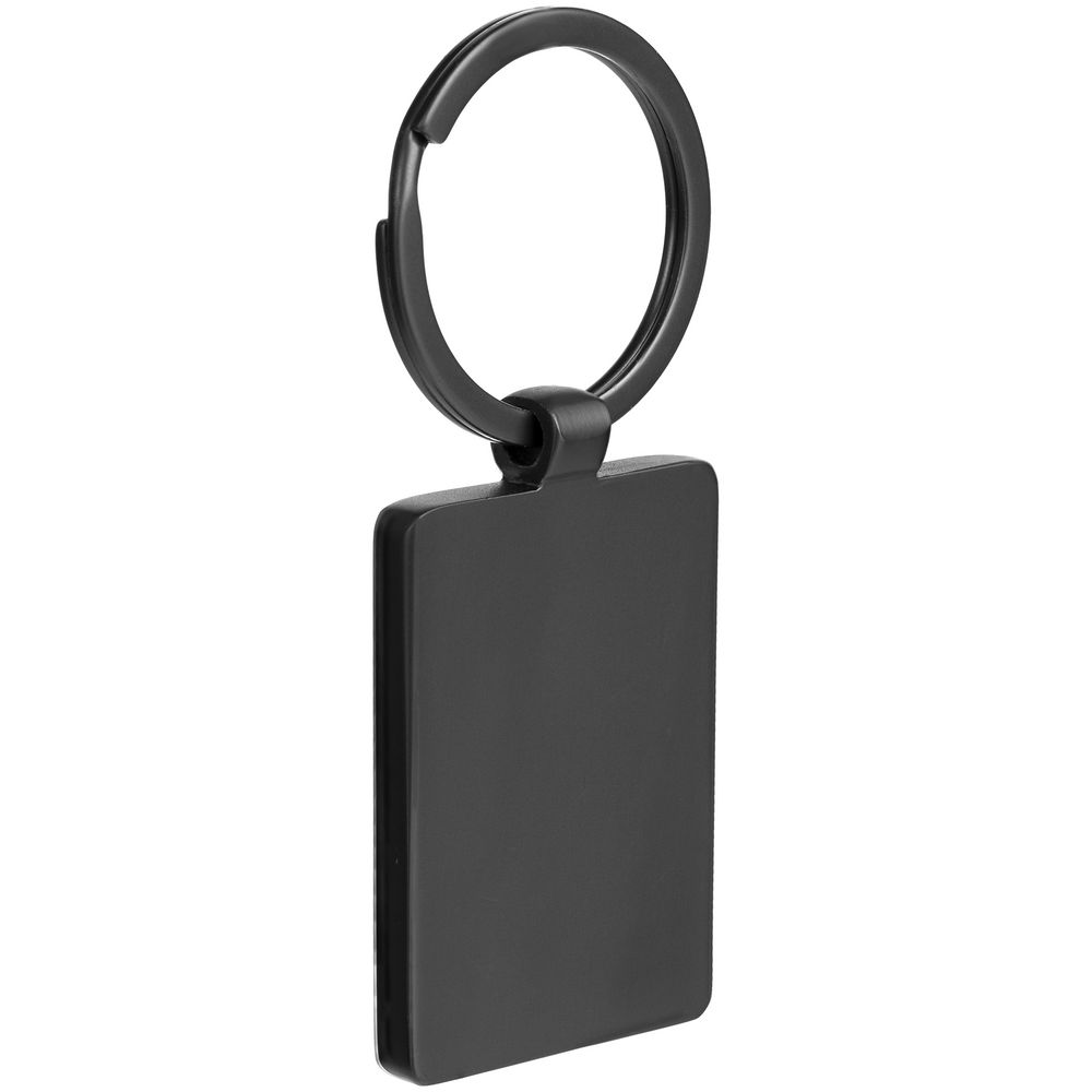 Брелок Gun Metal Rectangle фото на сайте Print Logo.