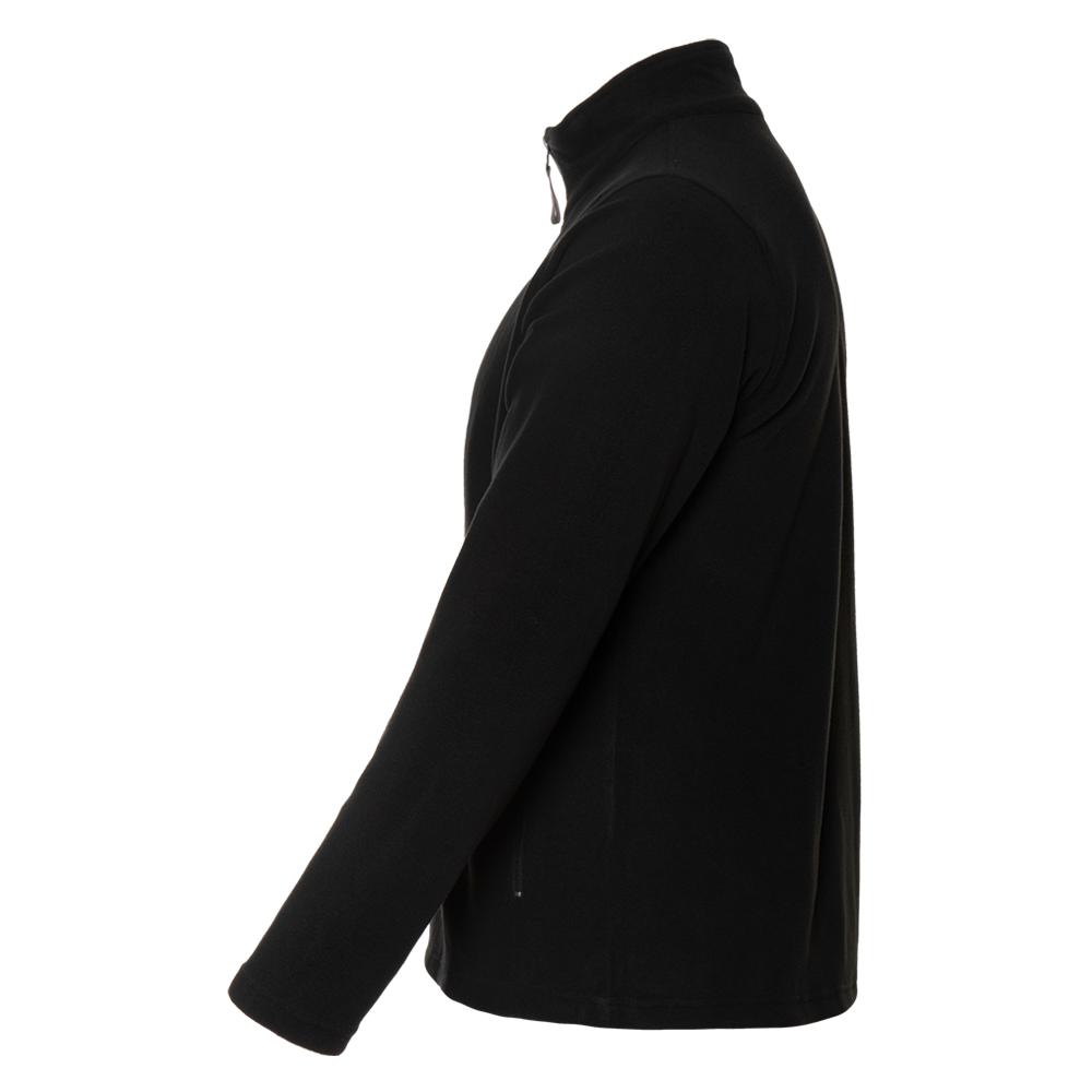 Толстовка унисекс STAN на молнии микрофлис 200, 21, Чёрный,  (20)  (54/XXL)