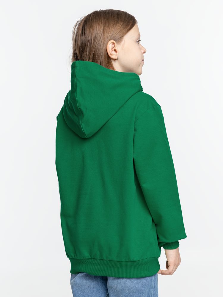 Худи детское Kirenga Kids 2.0, зеленое, 6 лет