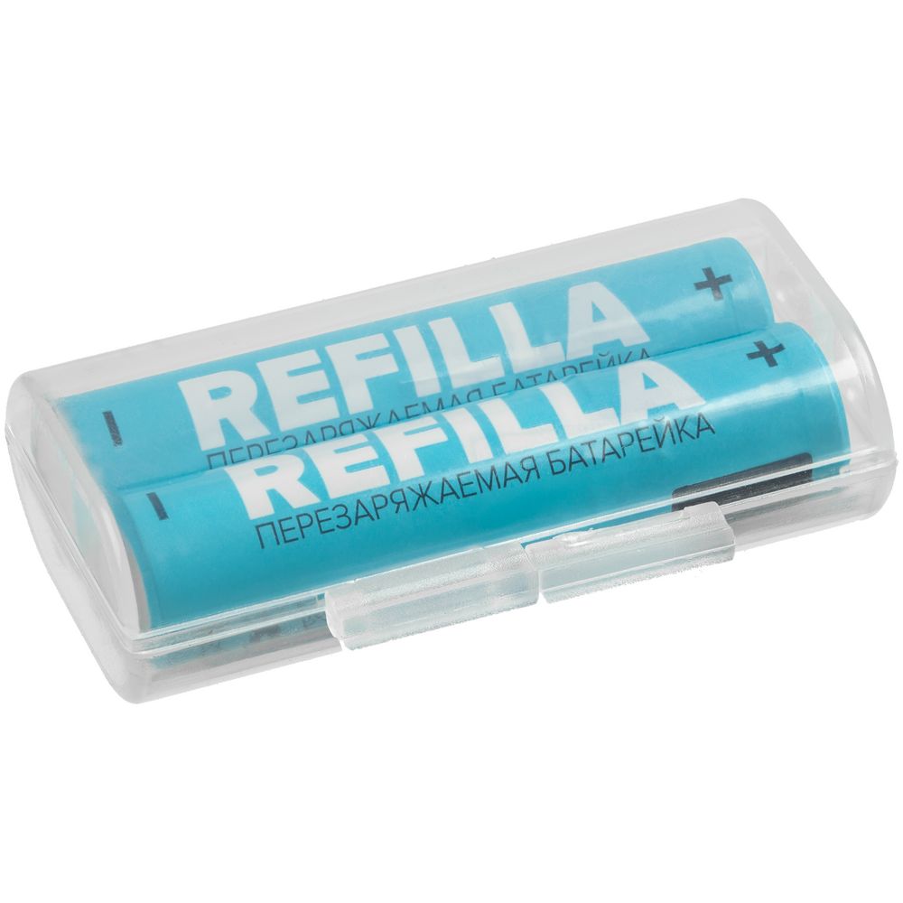 Набор перезаряжаемых батареек Refilla AAA фото на сайте Print Logo.
