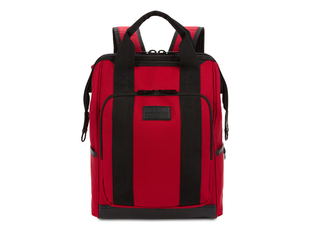 Рюкзак SWISSGEAR 16,5 Doctor Bags, красный/черный, полиэстер 900D/ПВХ, 29 x 17 x 41 см, 20 л
