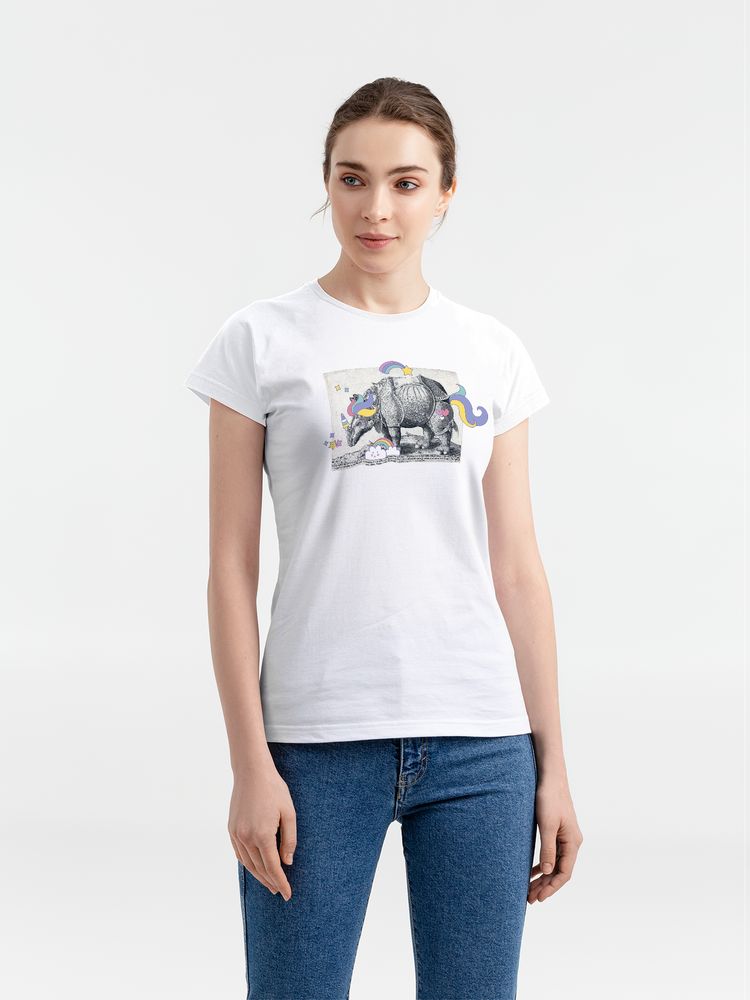 Футболка женская Big Dream с логотипом CoolColor | Print Logo
