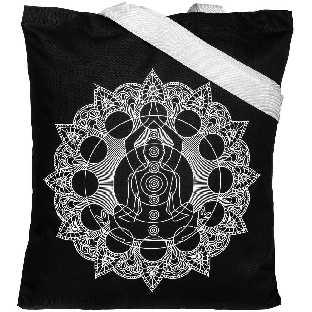 Холщовая сумка Chakraday — пример нанесения логотипа (CoolColor) | Print Logo