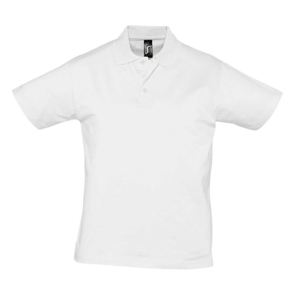 Рубашка поло мужская Prescott Men 170 с логотипом Sol's | Print Logo