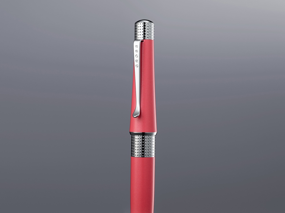 Шариковая ручка Cross Beverly Aquatic Coral Lacquer, розовый
