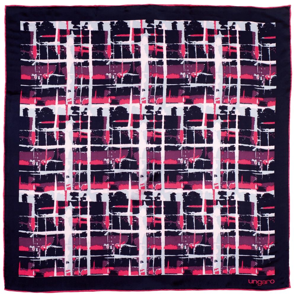 Платок Tweed Silk с логотипом Ungaro | Print Logo