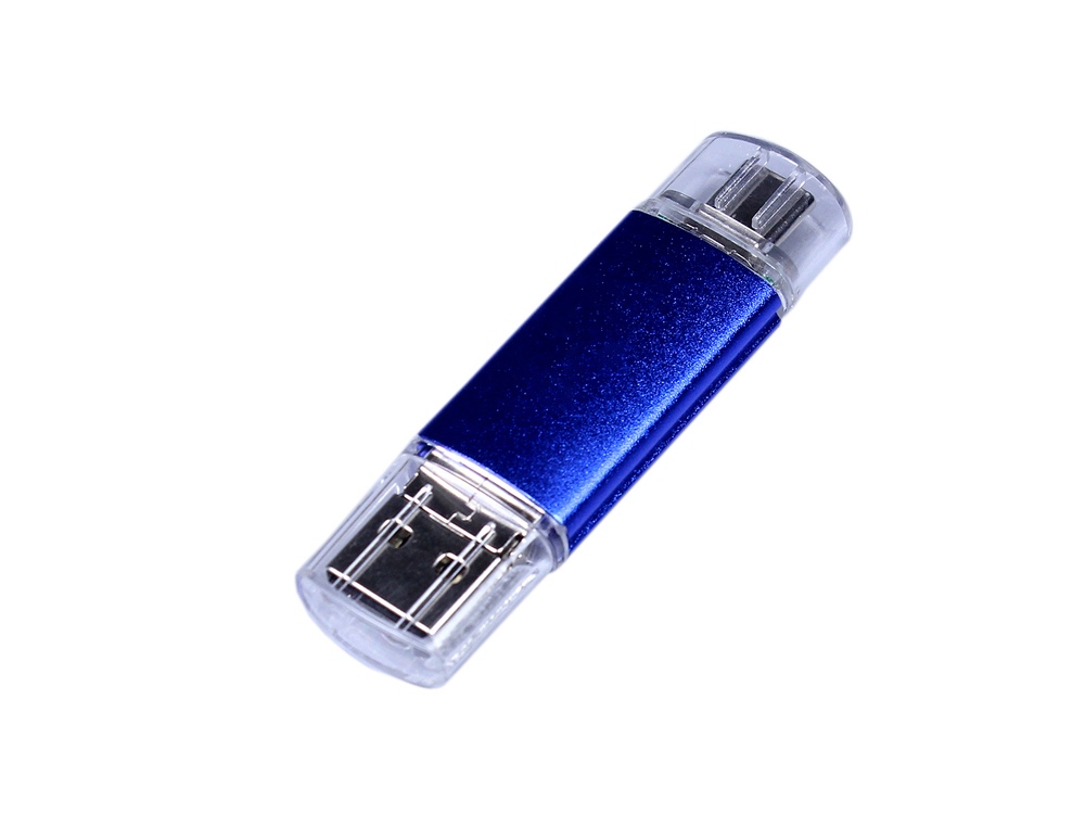 USB 2.0/micro USB/Type-C- флешка на 32 Гб с логотипом  | Print Logo