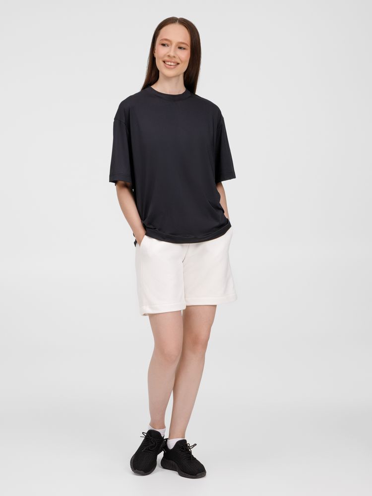 Футболка из бифлекса Morfiss, черная, размер XL/XXL