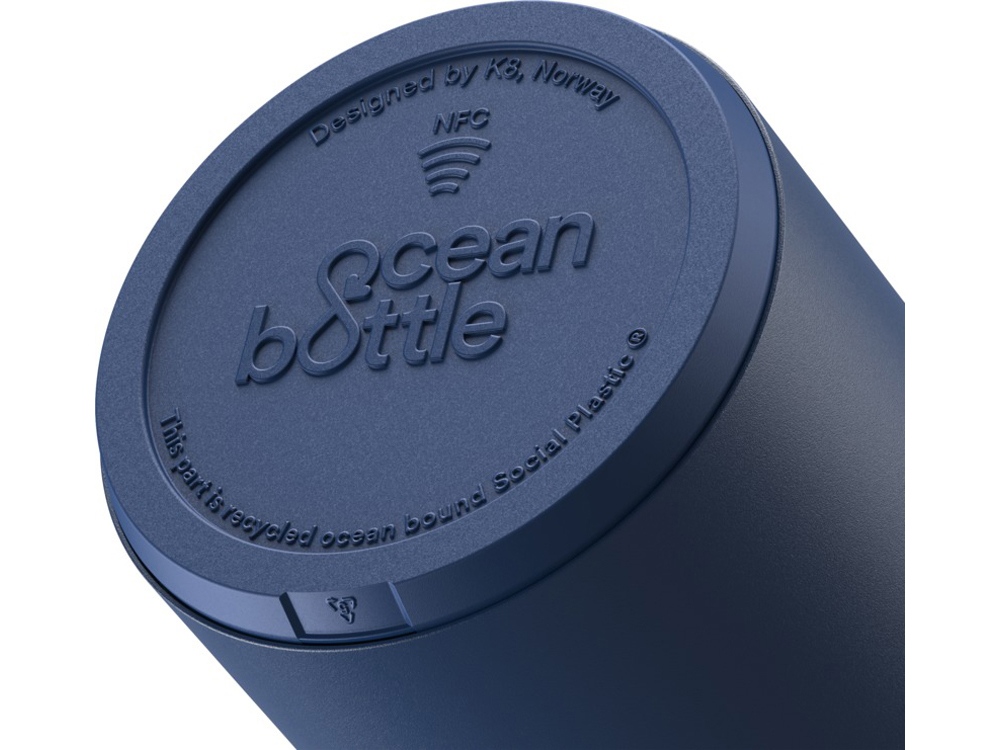 Бутылка для воды Ocean Bottle с вакуумной изоляцией объемом 750 мл, синий
