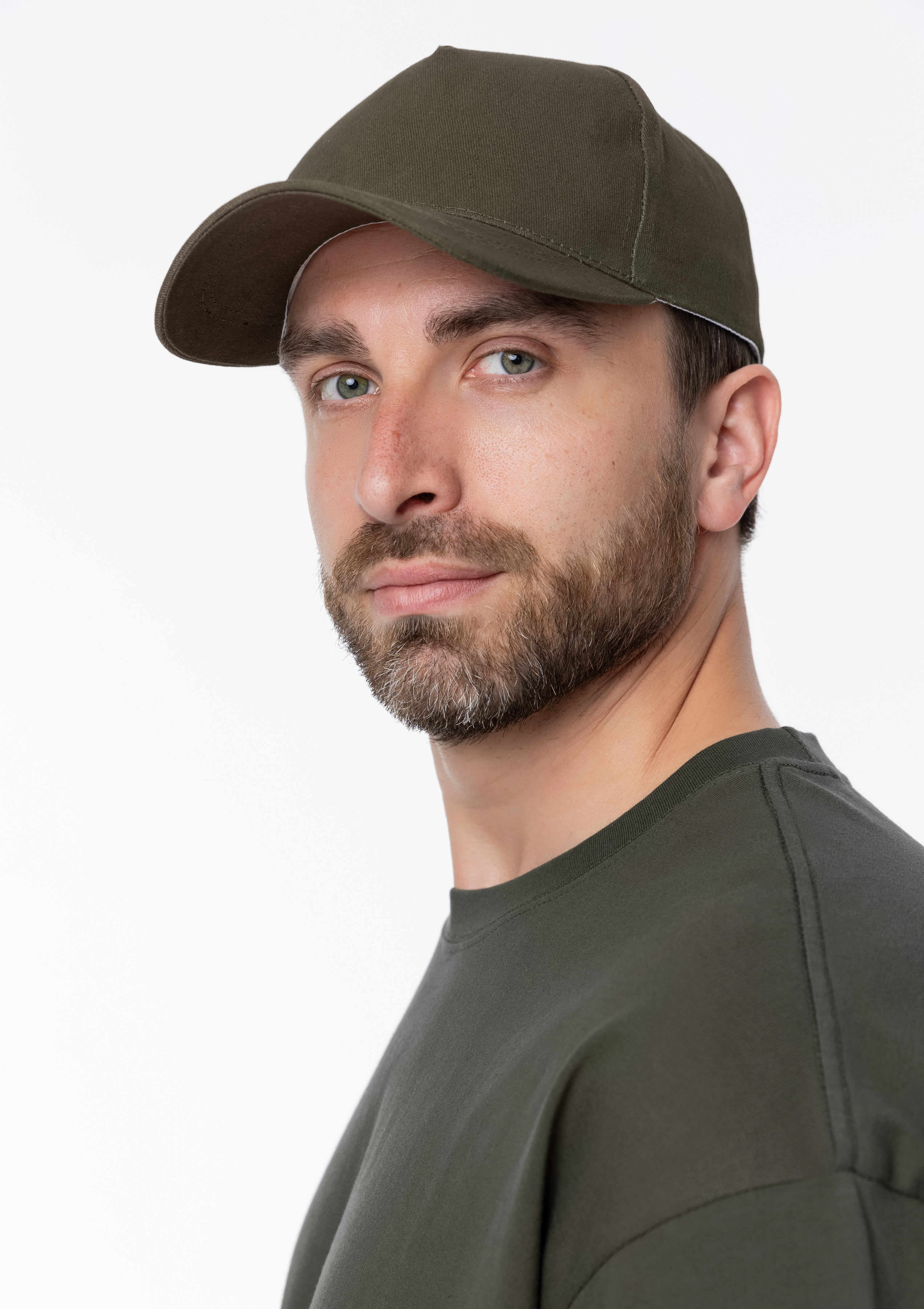 Футболка унисекс оверсайз STAN хлопок 240, 56, Оливковый хаки,  (36)  (52/XL)