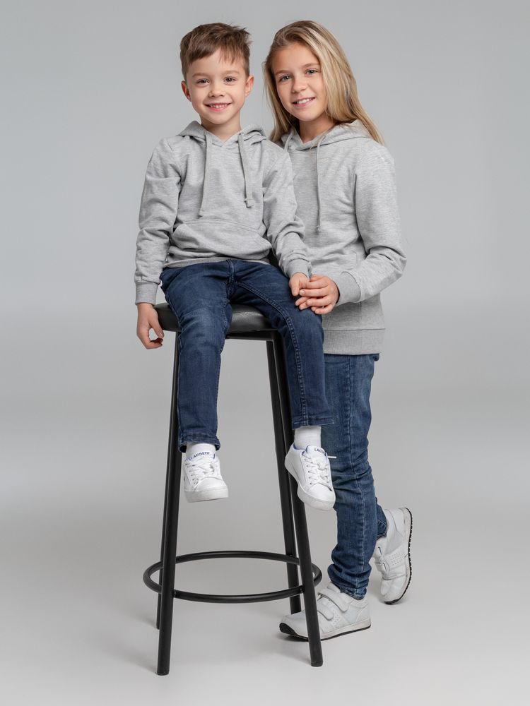 Худи детское Kirenga Kids 2.0, серый меланж, 14 лет
