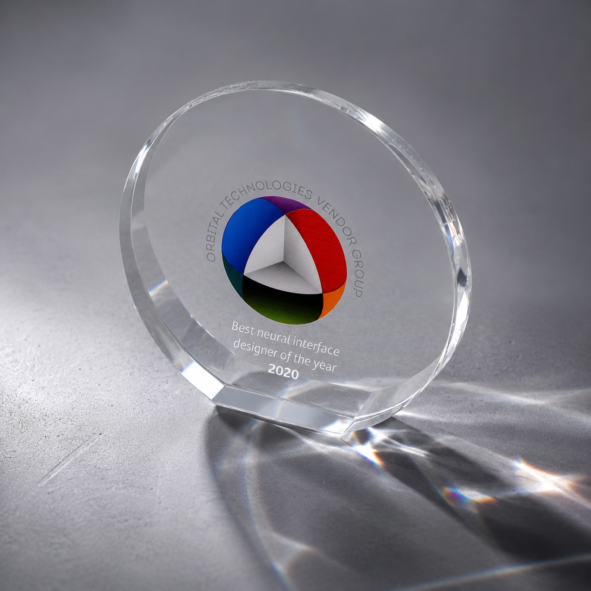 Награда Round с логотипом  | Print Logo