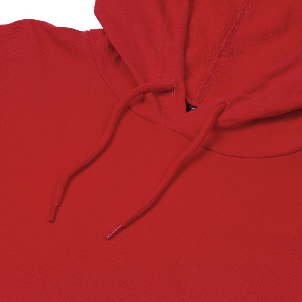Толстовка с капюшоном унисекс Hoodie, красная, размер L