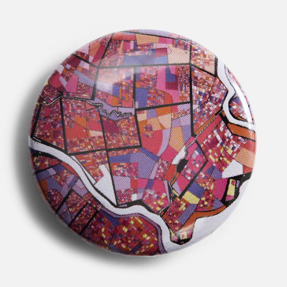 Значок закатной Pinback Print